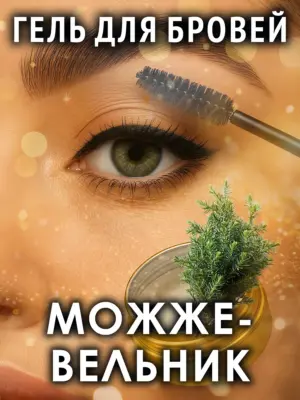 Можжевельник - ароматизированный гель для бровей