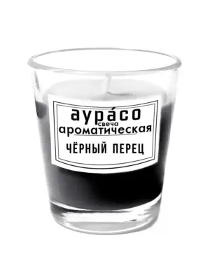 Чёрный перец - ароматическая свеча
