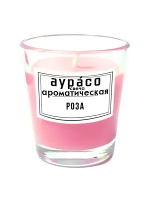 Роза - ароматическая свеча