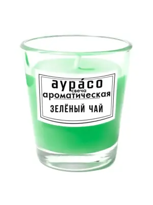 Зелёный чай - ароматическая свеча