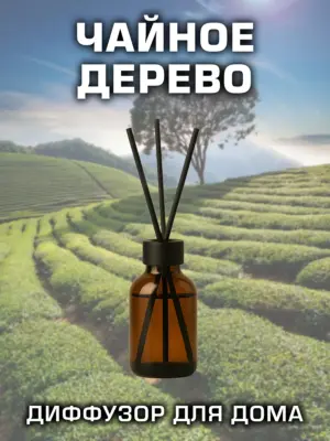 Чайное дерево - ароматический диффузор Аурасо, 50 мл, 1 шт.