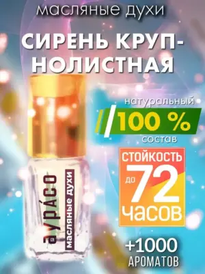 Сирень крупнолистная - масляные духи Аурасо