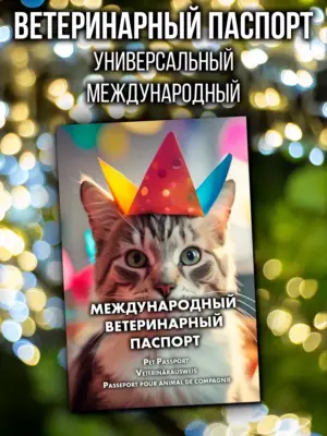 Ветеринарный паспорт для кошек и собак международный