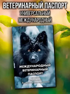Ветеринарный паспорт для кошек и собак международный