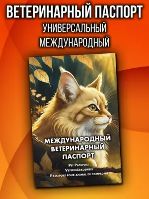 Ветеринарный паспорт для кошек и собак международный