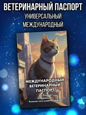 Ветеринарный паспорт для кошек и собак международный