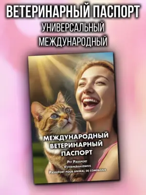 Ветеринарный паспорт для кошек и собак международный
