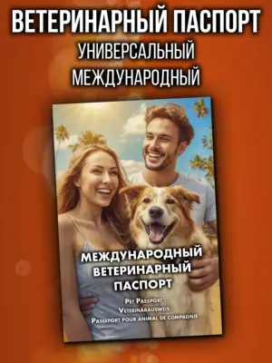Ветеринарный паспорт для кошек и собак международный