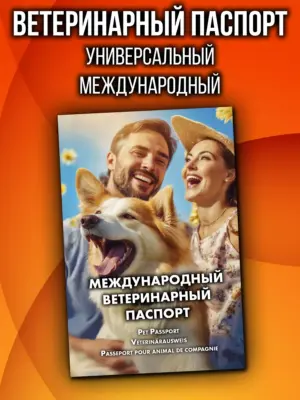 Ветеринарный паспорт для кошек и собак международный