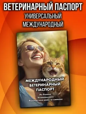 Ветеринарный паспорт для кошек и собак международный