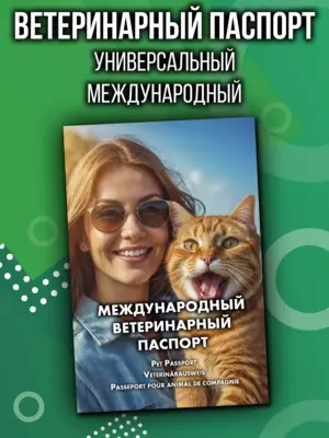 Ветеринарный паспорт для кошек и собак международный