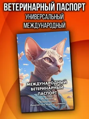 Ветеринарный паспорт для кошек сфинкс международный