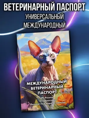 Ветеринарный паспорт для сфинкса международный