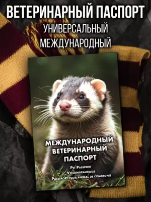 Ветеринарный паспорт для хорька международный