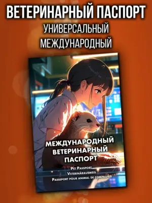 Ветеринарный паспорт для хорька международный
