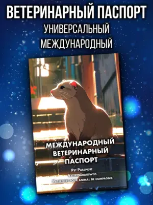 Ветеринарный паспорт для хорька международный