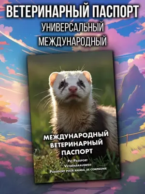 Ветеринарный паспорт для хорька международный