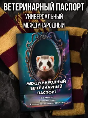 Ветеринарный паспорт для хорька международный