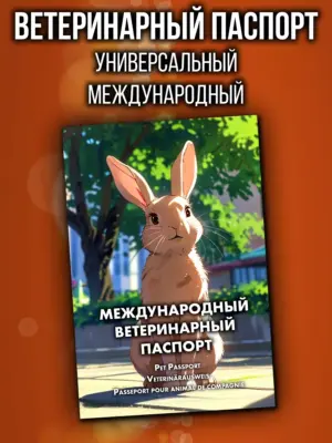 Ветеринарный паспорт для кроликов международный