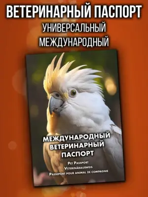 Ветеринарный паспорт для попугаев, международный