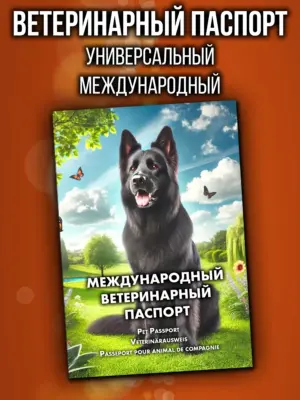 Ветеринарный паспорт для собак, международный