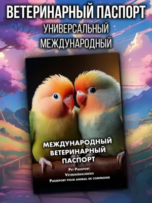 Ветеринарный паспорт для попугаев, международный