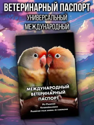 Ветеринарный паспорт для попугаев, международный