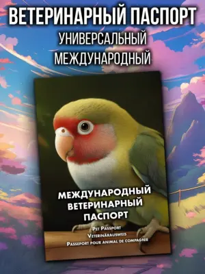 Ветеринарный паспорт для попугаев, международный