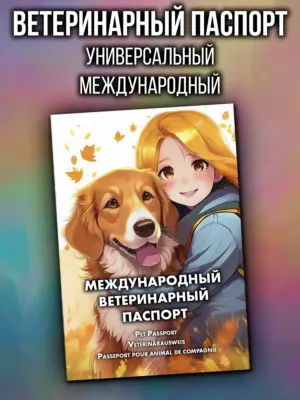 Ветеринарный паспорт для кошек и собак международный