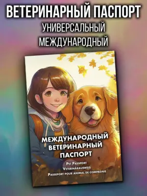Ветеринарный паспорт для кошек и собак международный