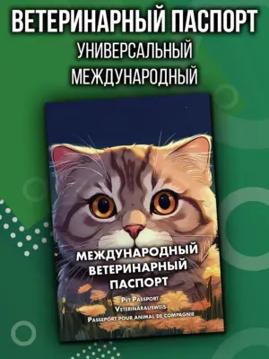 Ветеринарный паспорт для кошек и собак международный