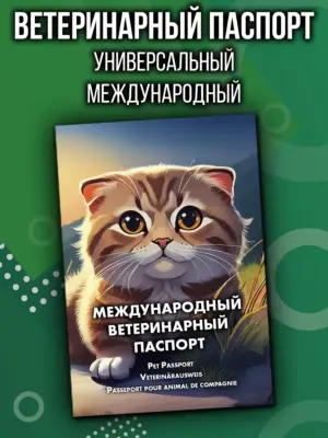 Ветеринарный паспорт для кошек и собак международный