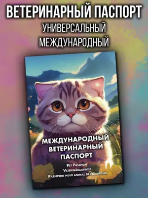 Ветеринарный паспорт для кошек и собак международный