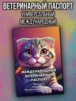 Ветеринарный паспорт для кошек и собак международный