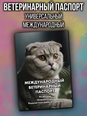 Ветеринарный паспорт для кошек и собак международный