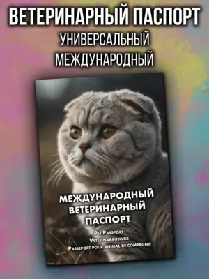 Ветеринарный паспорт для кошек и собак международный