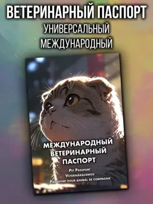 Ветеринарный паспорт для кошек и собак международный