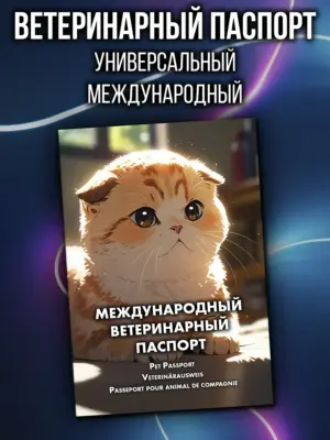 Ветеринарный паспорт для кошек и собак международный