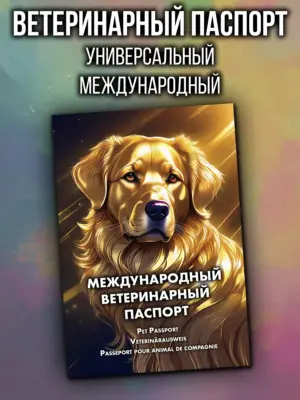 Ветеринарный паспорт для кошек и собак международный