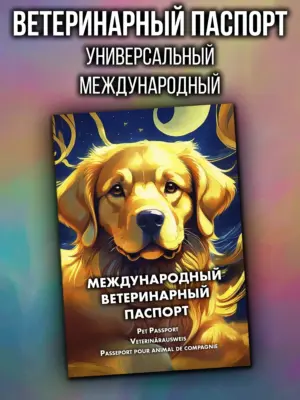 Ветеринарный паспорт для кошек и собак международный