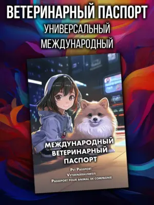 Ветеринарный паспорт для кошек и собак международный