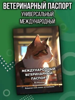 Ветеринарный паспорт для кошек и собак международный