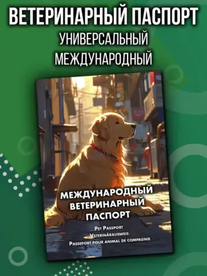 Ветеринарный паспорт для кошек и собак международный