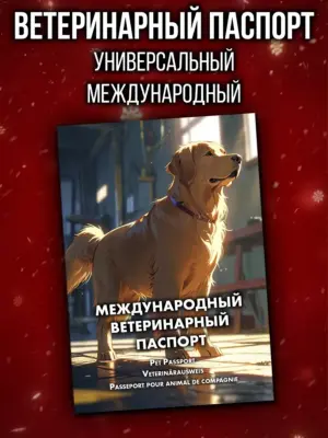 Ветеринарный паспорт для кошек и собак международный