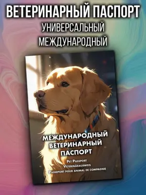 Ветеринарный паспорт для кошек и собак международный