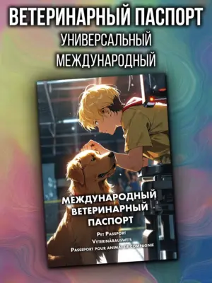 Ветеринарный паспорт для кошек и собак международный