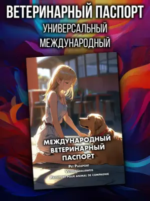 Ветеринарный паспорт для кошек и собак международный