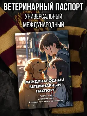 Ветеринарный паспорт для кошек и собак международный