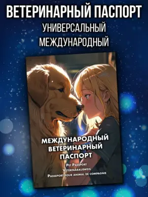 Ветеринарный паспорт для кошек, международный