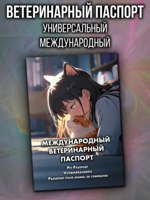Ветеринарный паспорт для кошек, международный